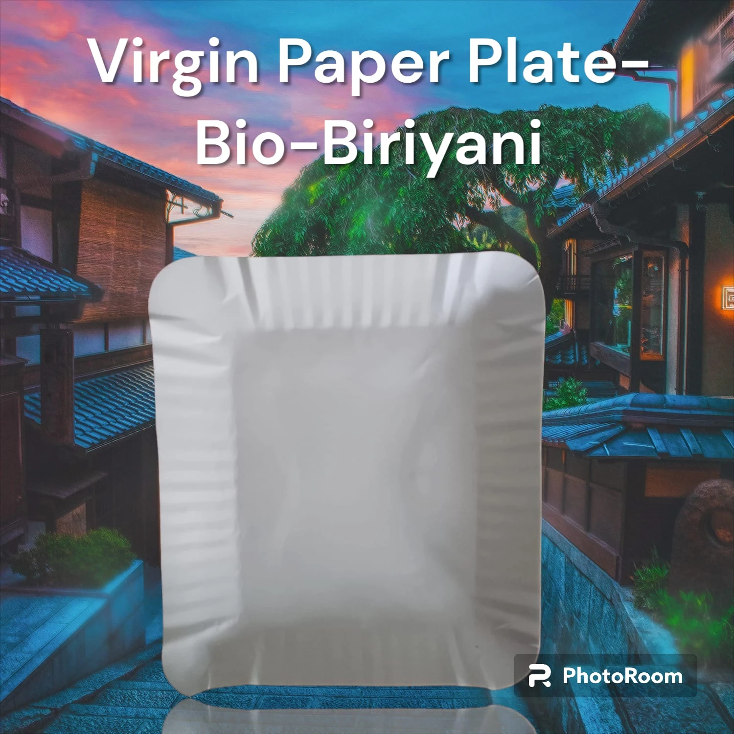 Virgin Paper Plate-Bio-Biriyani